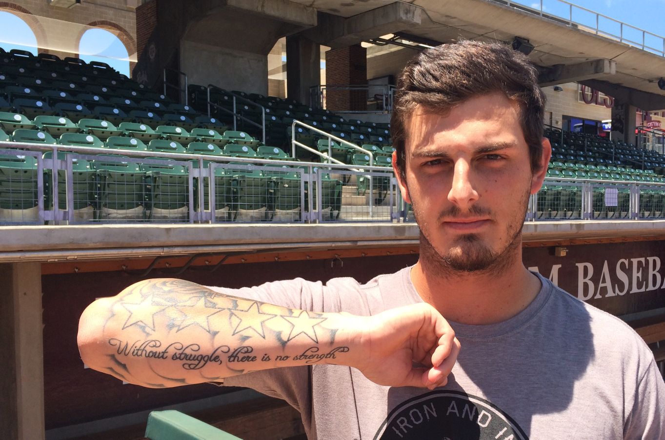 Ags With Tats: Logan Nottebrok shares the stories behind his body ink